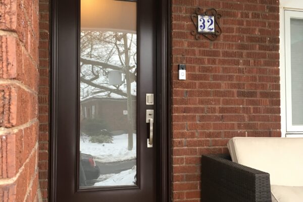Window door renovation - New Door - Front Door - Bloor West Village - Toronto - GTA