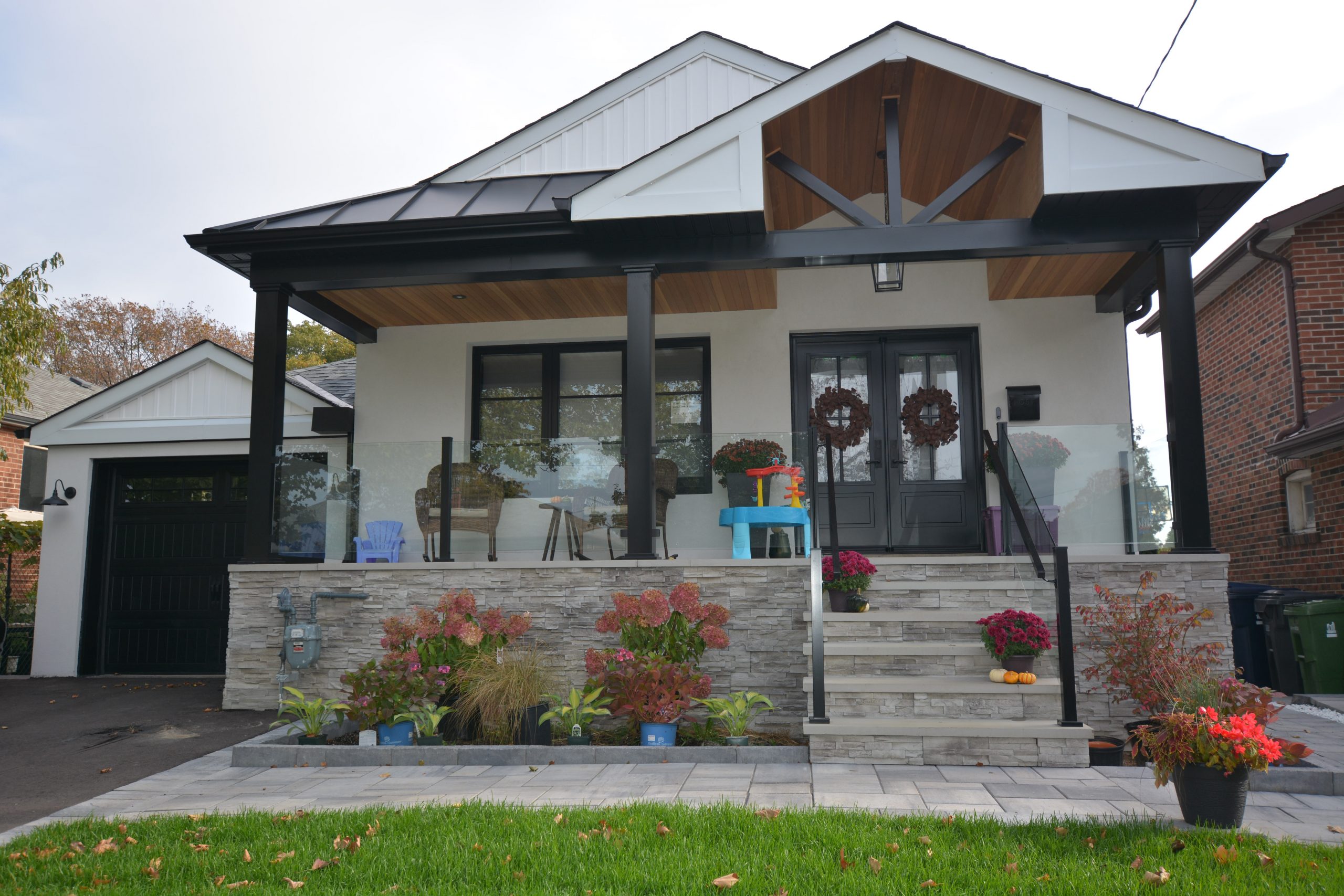Toronto home façade renovations