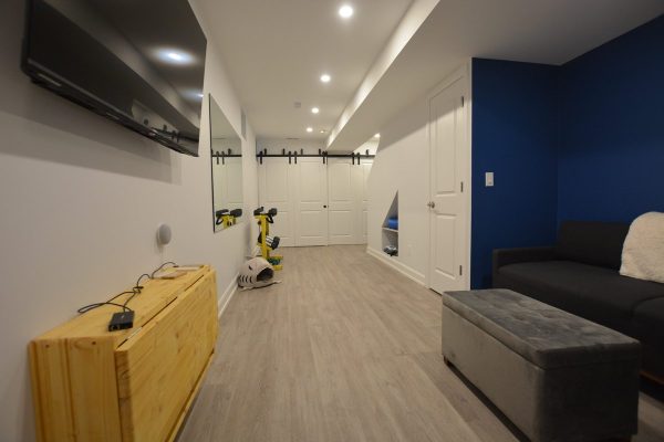 Toronto basement renovation