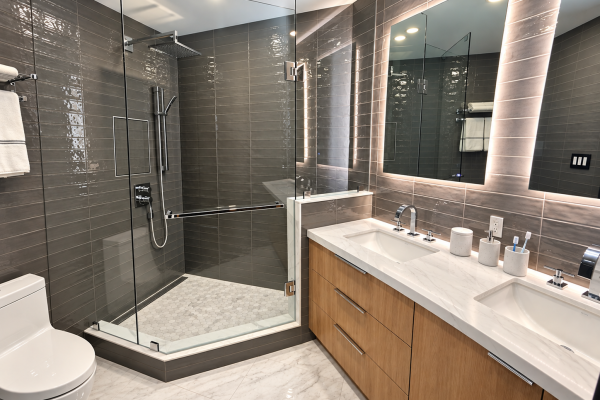 Ultra custom luxury ensuite bathroom - Toronto