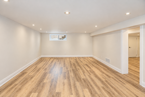 Finished basement renovation - Scarborough - Toronto