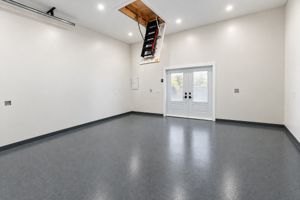 Architectural Custom Garage - Finished Interior - North York - Toronto