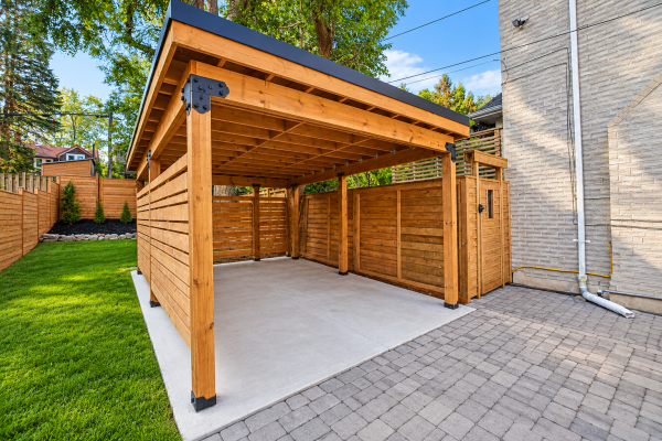 Backyard Carport Build - North York - Toronto