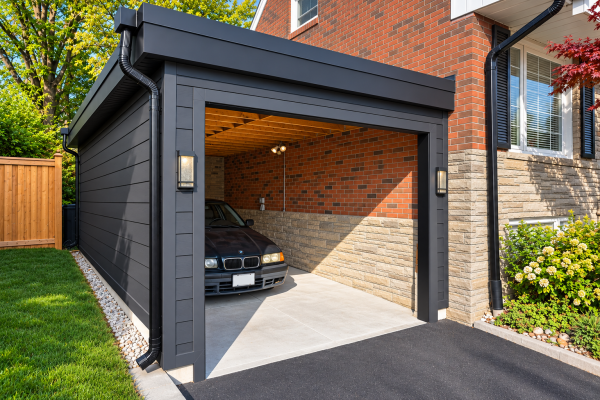 Attached Custom Carport Building - Scarborough - Toronto