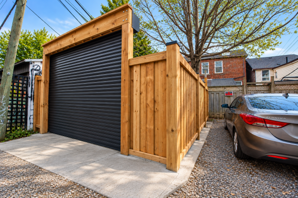 Enclosed Laneway Parking Pad - Toronto