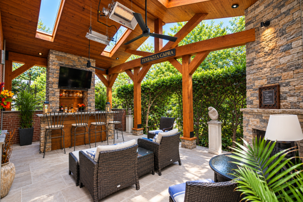 Custom Backyard Roof Structure - Toronto