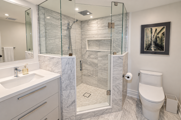 Luxury marble Bathroom - Toronto